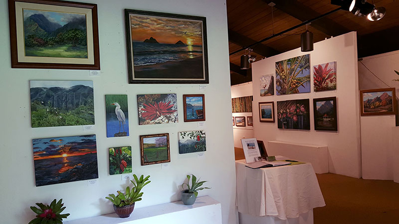 Entry wall of the show
