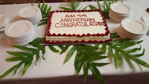 Association of Hawaii Artists cake