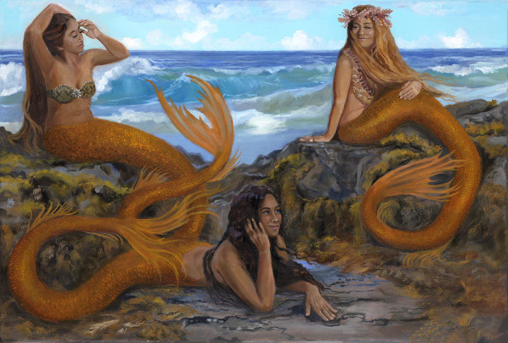 Mermaid Trio by Wendy Roberts