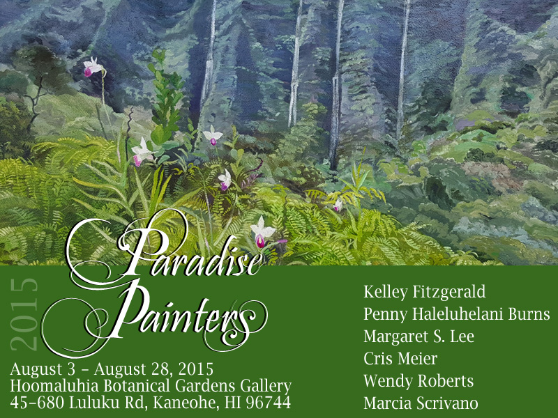 Paradise Painters Show at Hoomaluhia